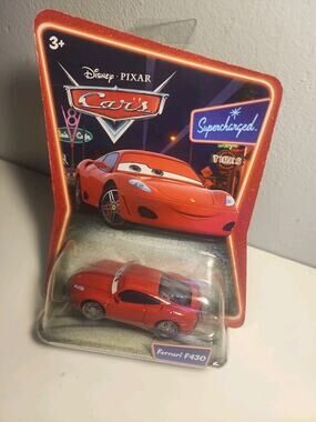 Disney Pixar Cars Supercharged Series Ferrari F430 Diecast Car NEW Sealed